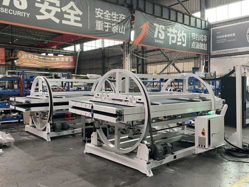 दक्षता-संचालित शैली: बेल्ट टर्नओभर मेसिन: 180° सामग्री फ्लिपिङ, शून्य म्यानुअल प्रयास, अधिकतम उत्पादकता